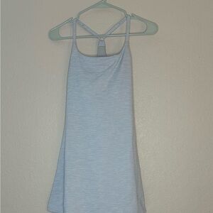 Outdoor Voices Light Blue Mini Dress